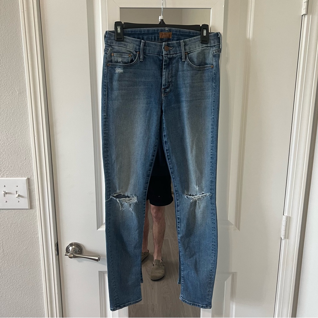239 Mother Jeans The Looker In Heartbreaker